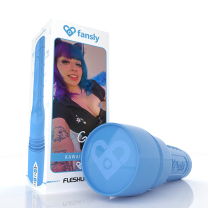 Kawaii Grin Fansly Fleshlight: Fox Girl Face Fuck with Fangs!