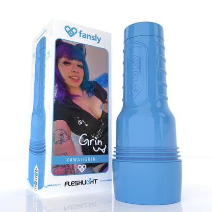 Kawaii Grin Fansly Fleshlight: Fox Girl Face Fuck with Fangs!